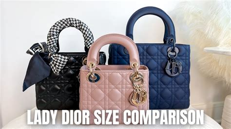 mini dior lady dior|lady dior mini vs small.